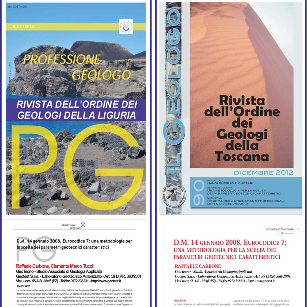 [...]Una metodologia per la scelta dei parametri geotecnici caratteristici
